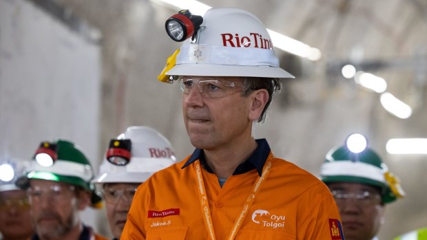 Jakob Stausholm, chief executive of Rio Tinto Group.