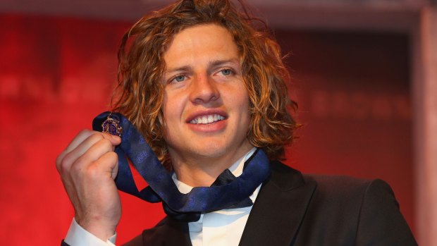 Fyfe enjoyed winning the 2015 Brownlow ... just for a while.
