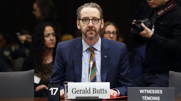 Gerald Butts gave testimony to Canada's parliamentary committee on justice this week.