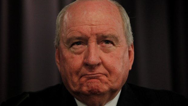 Politicians don't tend to accuse broadcaster Alan Jones of bias.