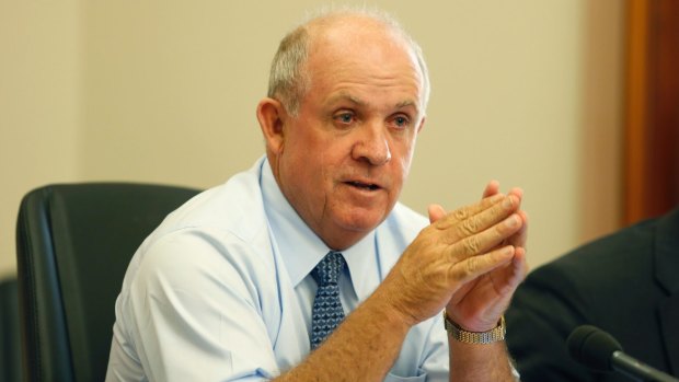 Senator John Williams grilled Westpac about a 30-year loan to a 97-year-old woman with dementia.
