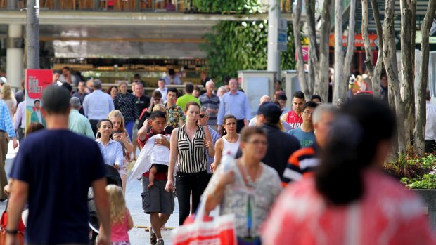 A straw poll of parents found overwhelming support for an inner-city playground in the busy Queen Street Mall.