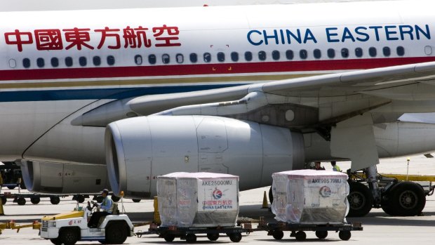 A delegation is currently meeting with China Eastern air to discuss an ongoing flight between Perth and Shanghai.
