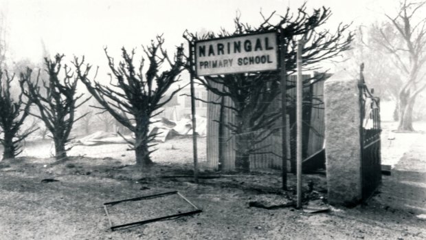 Naringal Primary School, near Warrnambool, was burnt to the ground on Ash Wednesday in 1983.