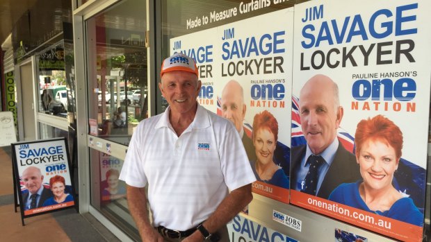 Former One Nation president and 2017 state candidate for Lockyer, Jim Savage.