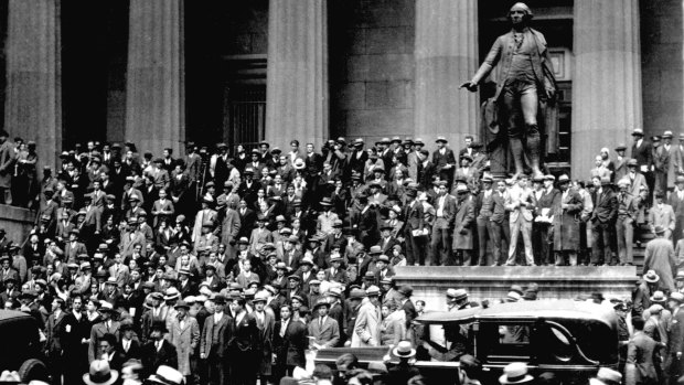 The Roaring 1920s came to a shuddering halt with the 1929 Wall Street crash. 
