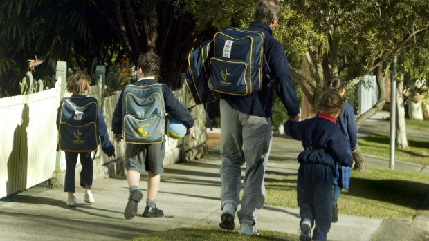 The National School Resourcing Board recommended family size should be integrated into the funding formula as it reduces parents' capacity to pay fees. 