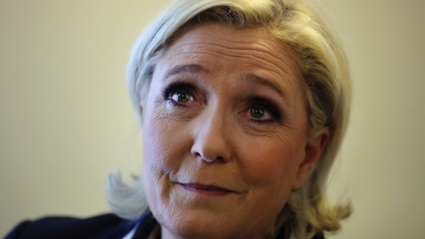 French far-right politician Marine Le Pen.