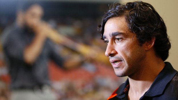Johnathan Thurston promotes the Indigenous All Stars concept.