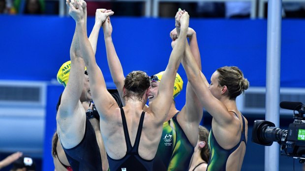 The ABC has called every magical Olympic moment since 1952, including relay gold for the women's 4x100m freestyle team in Rio.