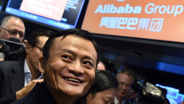 Growth at Jack Ma's Alibaba has stalled. 