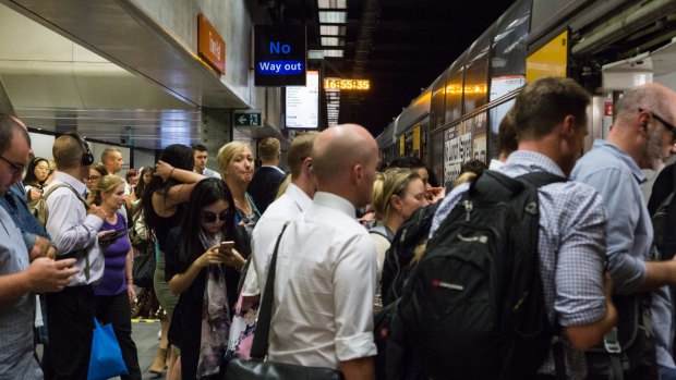 Patronage on Sydney's rail network was surging at some stations before COVID-19.