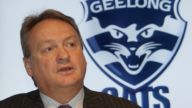 Geelong CEO Brian Cook said Mark Thompson's decline started in early 2007.