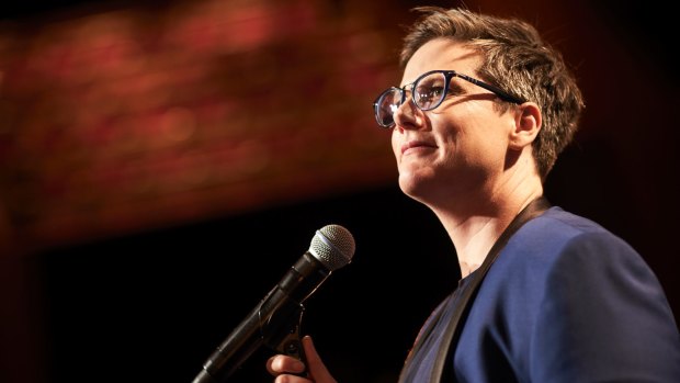 Australian comedian Hannah Gadsby.