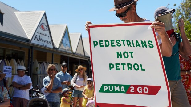 The 24-hour petrol station was slated for Dunsborough's main strip Dunn Bay Road.