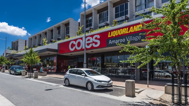 Coles is selling its neighbourhood shopping centre in Amaroo, ACT.