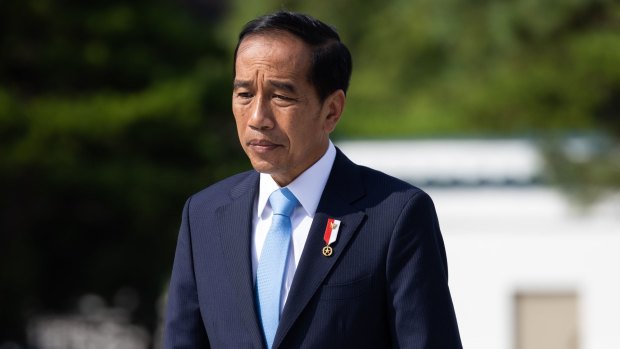 President Joko Widodo is said to have been battling a persistent cough for many weeks, which colleagues have attributed to the air pollution.