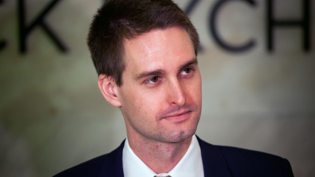 Snap chief Evan Spiegel plans to target older users as the app's number of active users is falling.