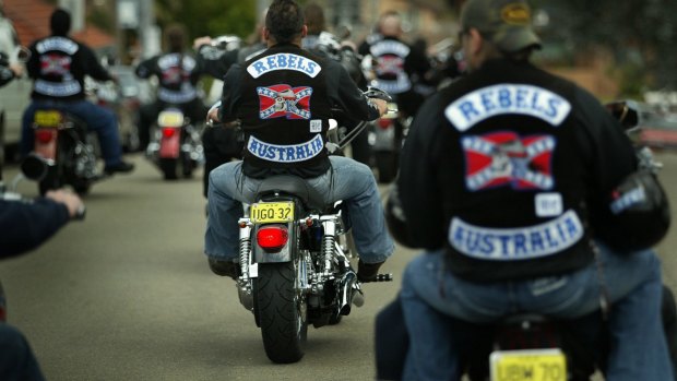 Police have not officially linked which two gangs are involved, but are investigating the involvement of Rebels and Hells Angels' members.