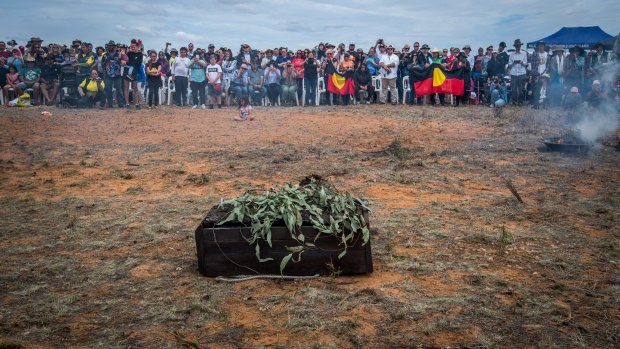 Mungo Man's remains have come home. 