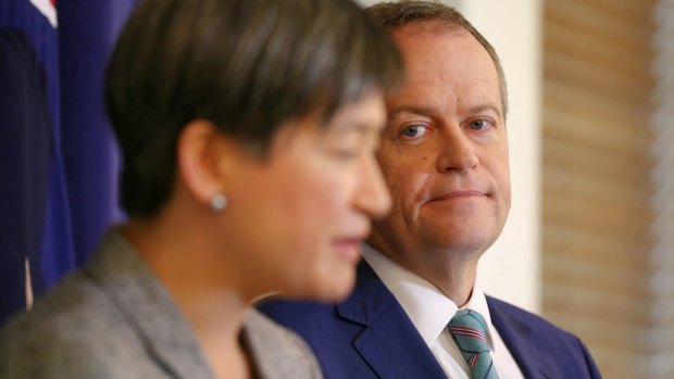 Opposition Leader Bill Shorten and foreign affairs spokeswoman Penny Wong would review a number of postings should Labor win the election. 