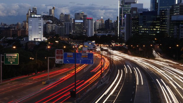 The Western Harbour Tunnel will connect to the Warringah Freeway and the proposed Beaches Link.