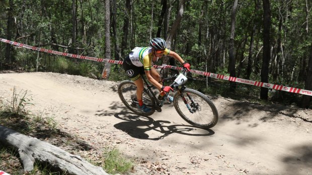 Canberra mountain bike cross country racer Rebecca McConnell (nee Henderson).