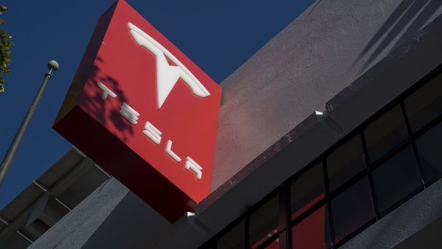 Tesla shares have dropped more than 38 per cent this year. 