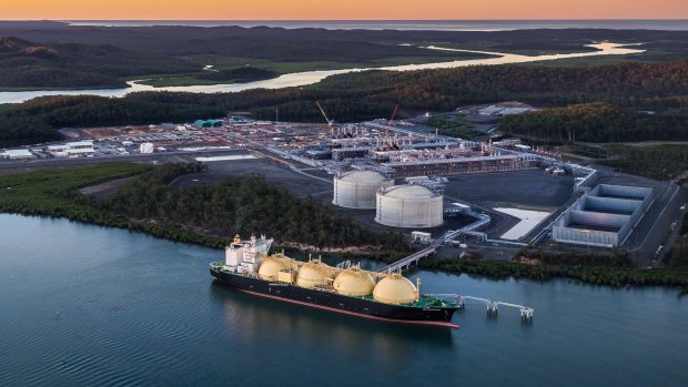 Power giant Origin Energy part-owns the Asia Pacific LNG project in Queensland.