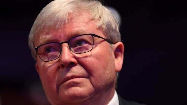 Former prime minister Kevin Rudd.