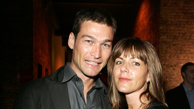 “You see your kids looking at what other families are doing and it seems as though it’s not as fun,” says Vashti Whitfield (right) with her late husband, actor Andy Whitfield, in 2008, of single parenting her two teenage children.