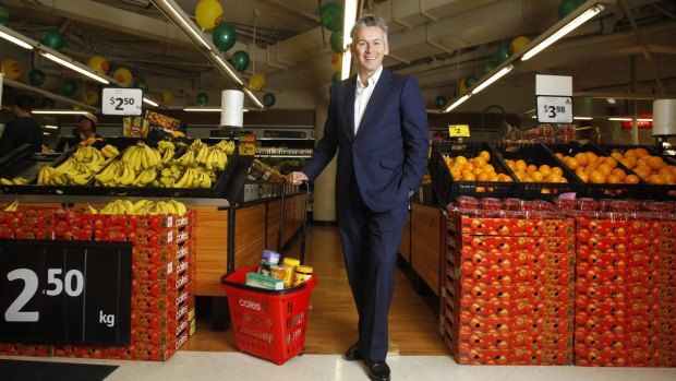 Coles managing director John Durkan says shoppers want prices they don't have to think about.