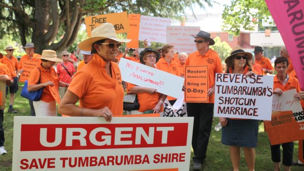 Residents in Tumbarumba have gone to the Border Commsission seeking a demerger.