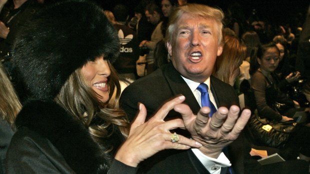 Epstein claimed to have introduced Trump to his now wife, Melania, pictured in 2007. 