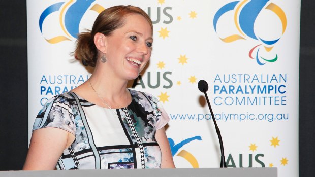 Driving change: Chef de Mission for the 2020 Australian Paralympic team Kate McLoughlin.