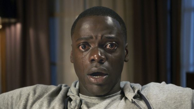 Daniel Kaluuya in a scene from Jordan Peele's satirical horror Get Out. 