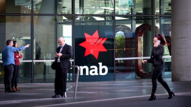 NAB said the figure primarily related to workforce reduction costs.