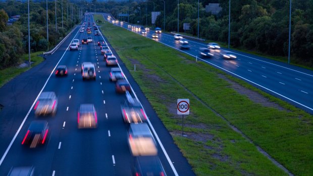 On average day more than 20 per cent of motorists are speeding on the M1 at night.