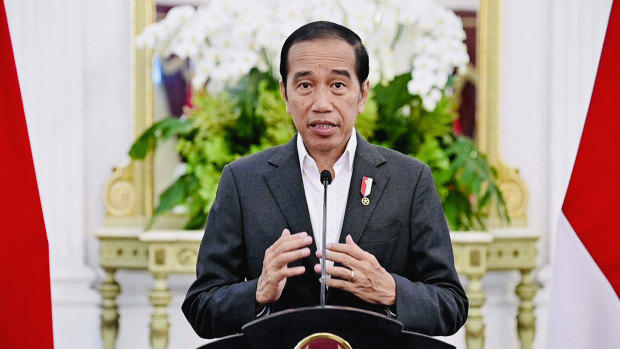 Indonesian President Joko Widodo delivered a televised address on Tuesday night about the tournament.
