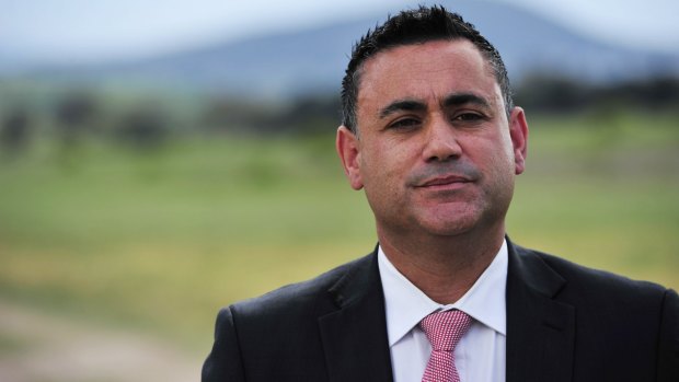 NSW Nationals Leader John Barilaro wants to attract businesses in all forms to regional NSW.