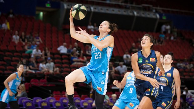 Canberra skipper Kelsey Griffin wanted to return the Capitals to their former glory this season. 