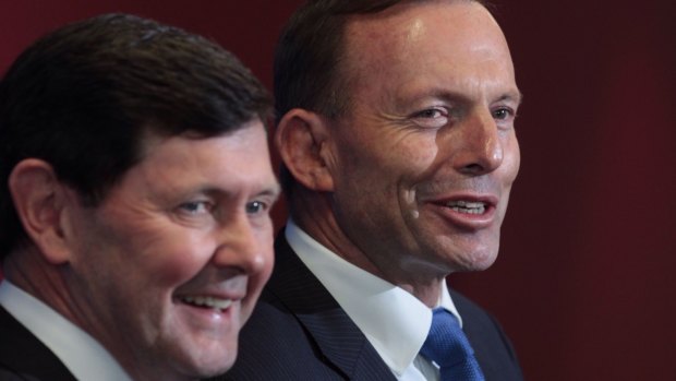 Liberal MP Kevin Andrews and former prime minister Tony Abbott.