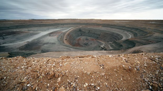 OZ Minerals owns the Prominent Hill copper-gold mining operation in northern South Australia.
