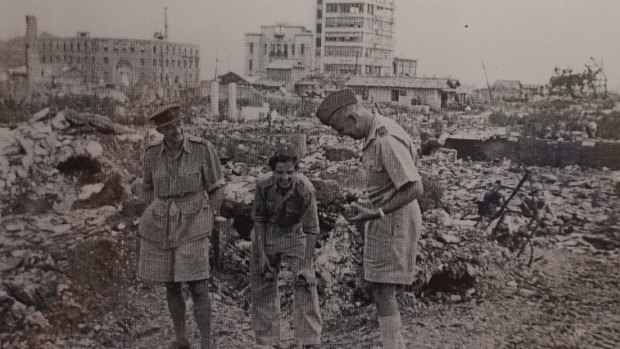 The Hiroshima aftermath. 