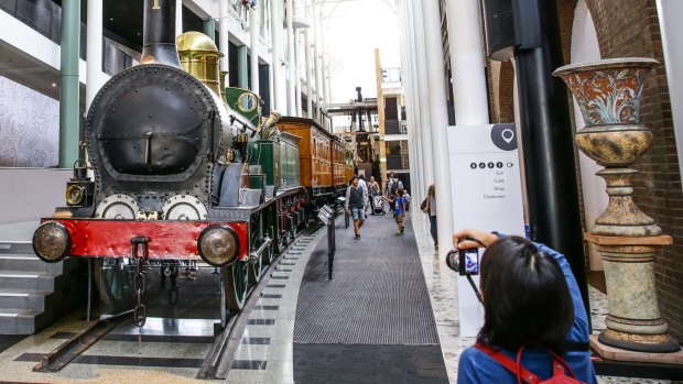 The Powerhouse Museum's Locomotive No. 1.