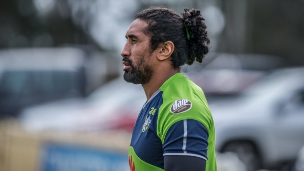 Sia Soliola is setting the tone for the Raiders.