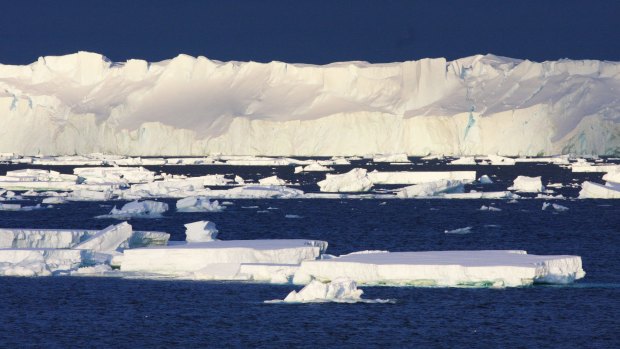 The 120km-long Totten Glacier is showing signs of melting from below, draining the East Antarctic Ice Sheet.