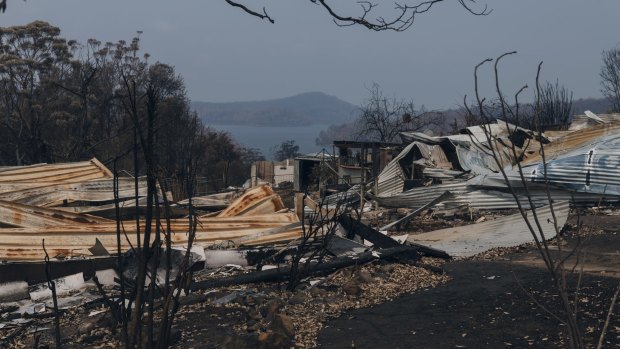 Properties destroyed in Conjola Park on the NSW South Coast: a small part of the devastation we have all lived through this summer.