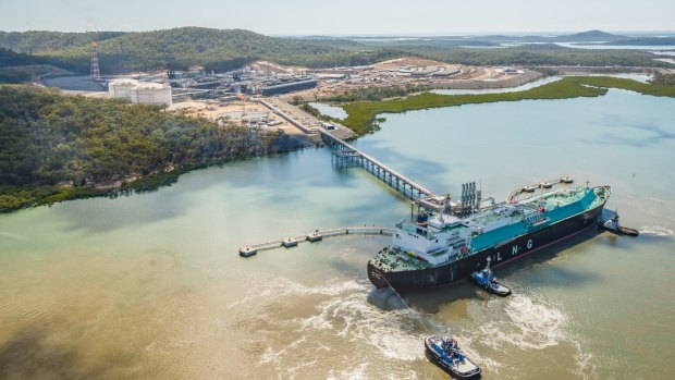 Santos has been buoyed by high performance at ts Gladstone LNG operations in Queensland.