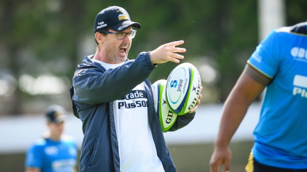 Brumbies coach Dan McKellar is about to start his second season as a head coach.